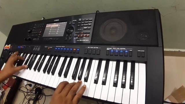 Sarvonnathuda Shanai(shehnai) bit HOSANNA song on PSR SX 900 смотреть онлайн