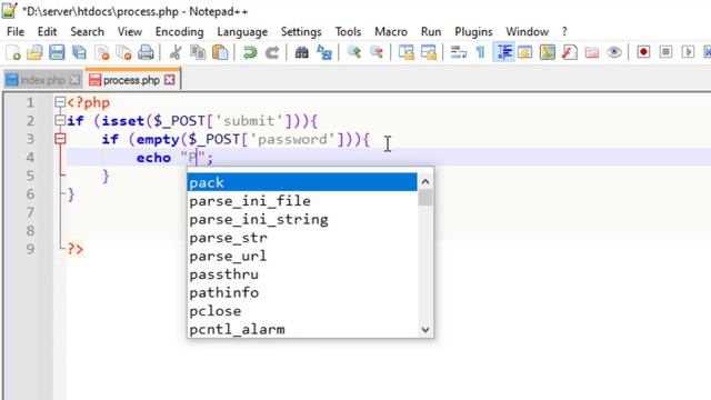 How to set minimum password length in PHP смотреть онлайн