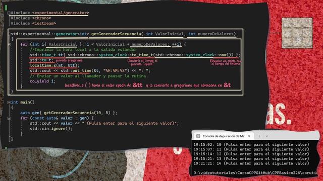 226.- Curso de C++ Avanzado. Corrutinas. C++ asíncrono смотреть онлайн