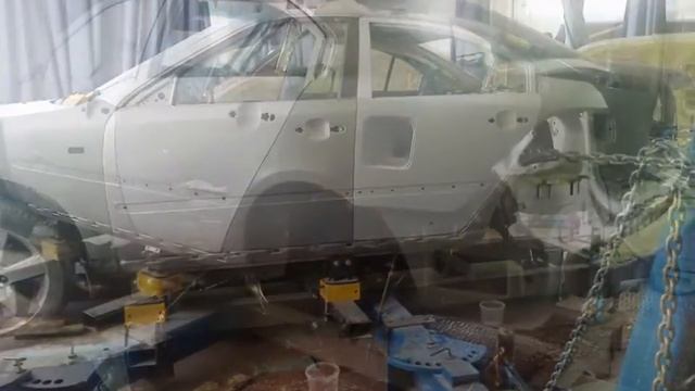 Кузовной ремонт KIA Magentis. смотреть онлайн