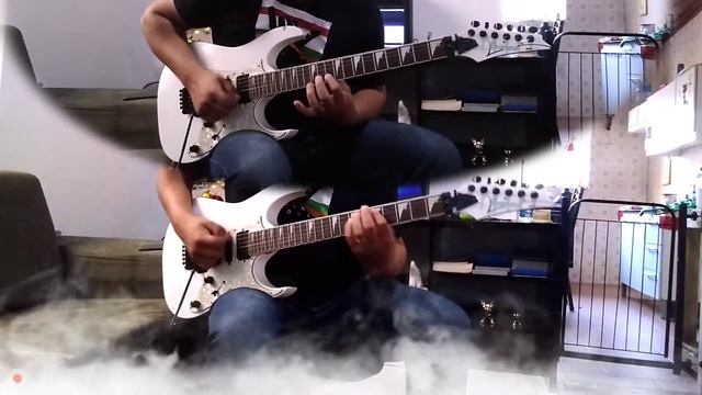 HEAVENLY - (VICTORY CREATURE OF THE NIGHT ) GUITAR COVER смотреть онлайн