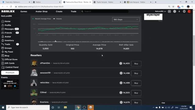 Roblox Nothing to Something | UPGRADING!!! | Roblox Trading смотреть онлайн