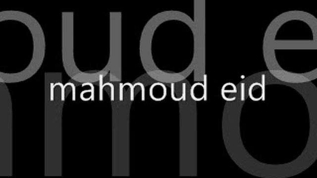 Mahmoud Eid