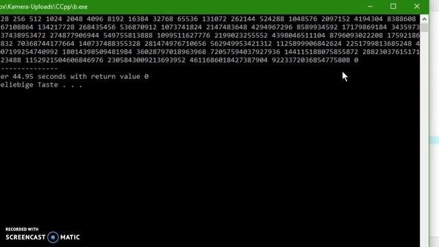 Datentypen int und unsigned long long in C смотреть онлайн