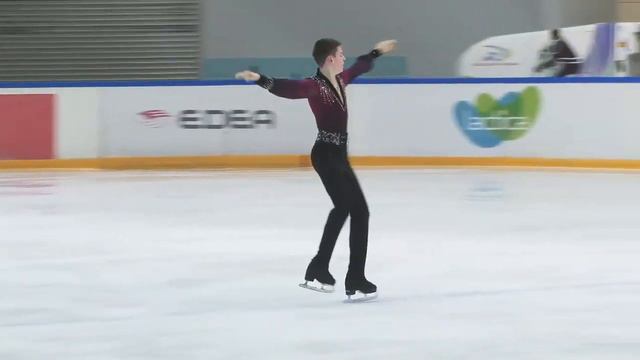 Финал Кубка Рoccии Ростелеком 2019 202 Юниoры, КMC Произвольная программа 10# Артём КОВАЛЁВ МОС смотреть онлайн