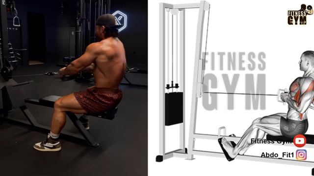 Full Exercise Back for GIT Wide Back | Best Back Workout تمارين الظهر смотреть онлайн