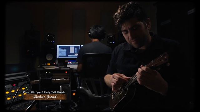 UKULELE FRIEND: Imua Garza and Circa 1920: Lyon & Healy 'Bell' Soprano Ukulele смотреть онлайн