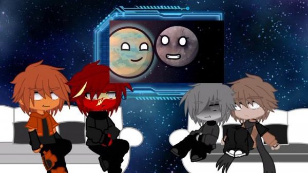 рякцыя шаранутого космоса на ревалюцыя спутников "