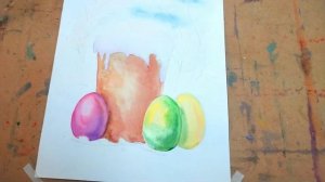 Урок ИЗО "Готовимся к Пасхе!"