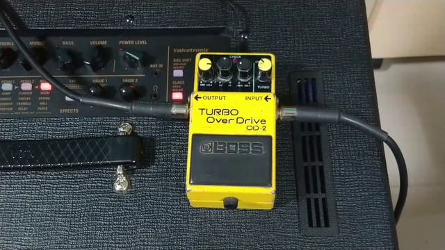 Turbo Overdrive Boss OD-2, Sonido 80's 🎸🎸🎸🤟🤟