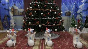 Танец снеговиков. Новогодний утренник в cадике