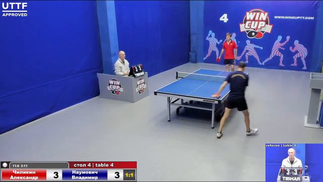 23:45 Чиликин Александр (3:1) Наумович Владимир стол 4 ЮГ-4 12.10.21 смотреть онлайн