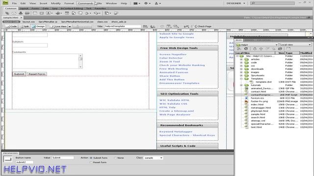 Validate your Contact Page - Form смотреть онлайн