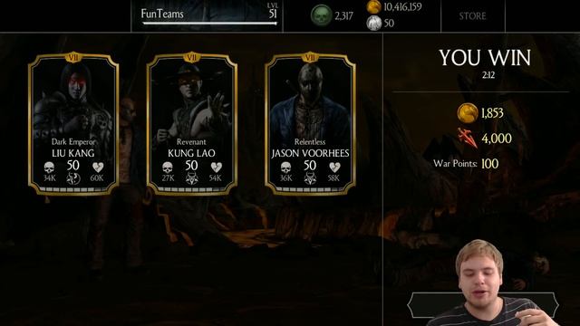 MKX Mobile 1.10 Easter Egg - Secret special attack of Relentless Jason Voorhees. смотреть онлайн