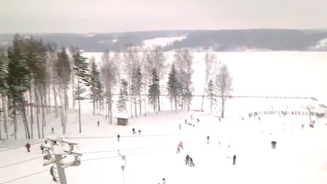 Плес - горнолыжный спуск - Милая гора, часть 2 смотреть онлайн