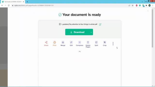 How to Remove Pages from a PDF File Sejda Online PDF Editor смотреть онлайн