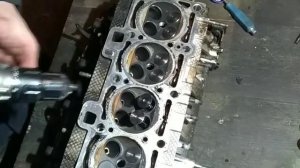 Сборка ГБц Ваз 21126 шеснарь.