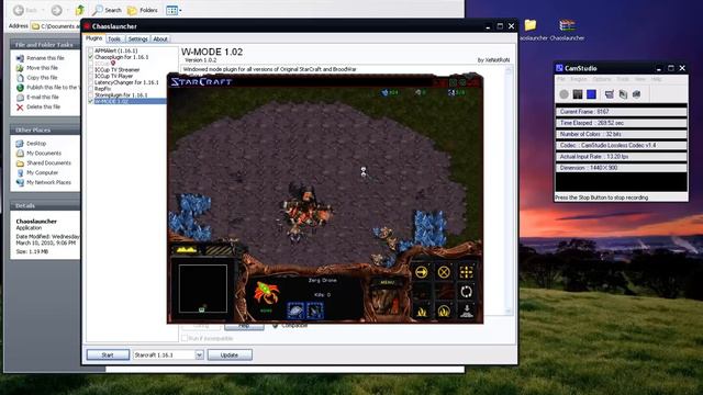 Starcraft: Broodwar In WINDOWED mode tutorial(ChaosLauncher) смотреть онлайн