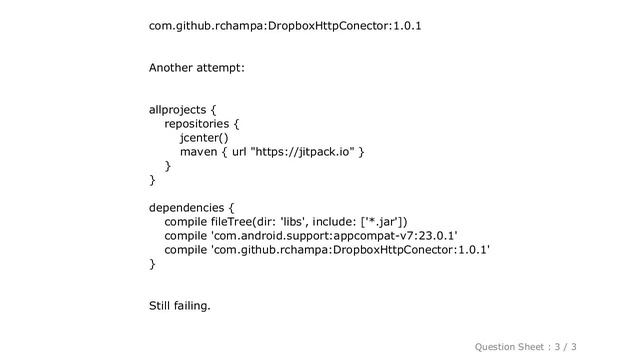 Android : jitpack.io failed to resolve github repo смотреть онлайн
