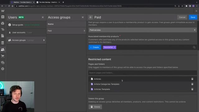 Building with Memberships beta on Webflow смотреть онлайн