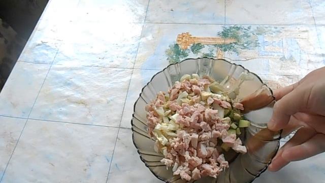 Новогодняя закуска с курицей. Всё просто. смотреть онлайн