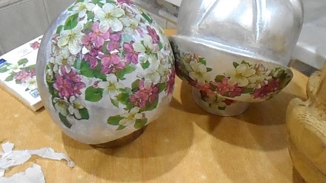 Декупаж шляпных болванок смотреть онлайн