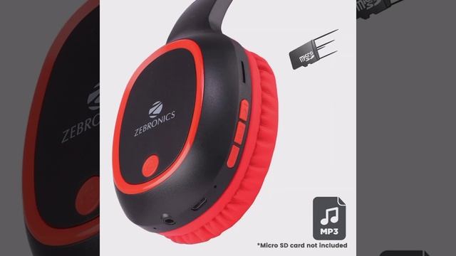 Zebronics Zeb wireless headphones with mic | Thunder wireless blutooth with mic смотреть онлайн