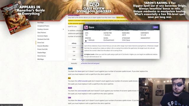 Divine Soul Sorcerer | D&D 5e Subclass Review смотреть онлайн