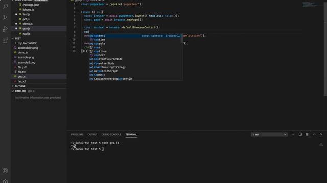 Automation Testing - set geo location using puppeteer, Javascript || Live Coding смотреть онлайн
