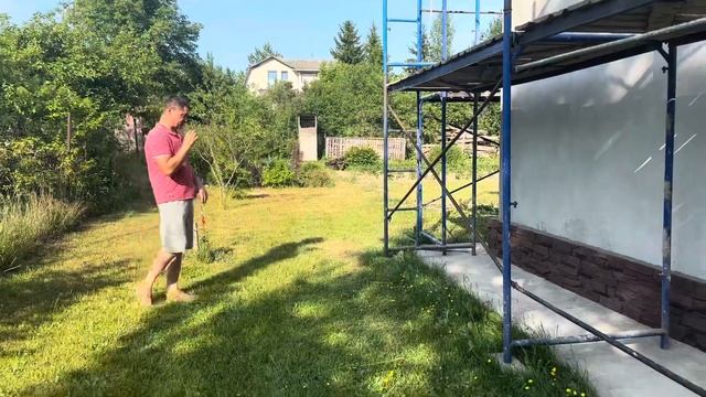 1 этап подготовки фасада под декоративную штукатурку #штукатуркастен #фасад #цоколь смотреть онлайн