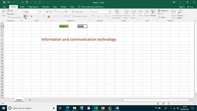 Grade 9 ICT Unit 2 | Electronic Spreadsheet | Ms Excel Sinhala Video Tutorial | Hashani Rajapaksha