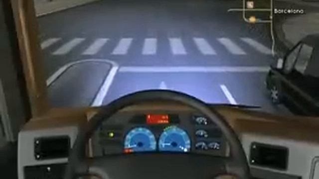 Euro Truck Simulator 2008 Test Drive Renault Magnum смотреть онлайн