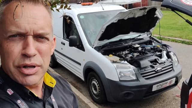 Diagnostic Consultation and Engine Carbon Clean - Ford Transit Connect 1.8d (2011 - 103,196 miles) смотреть онлайн