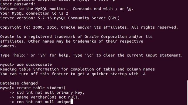 Unique Key Constraint in MySQL смотреть онлайн