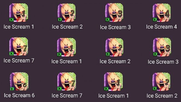 Ice Scream 7,Ice Scream 6,Ice Scream 5,Ice Scream 4,Ice Scream 3,Ice Sream 2,Ice Scream