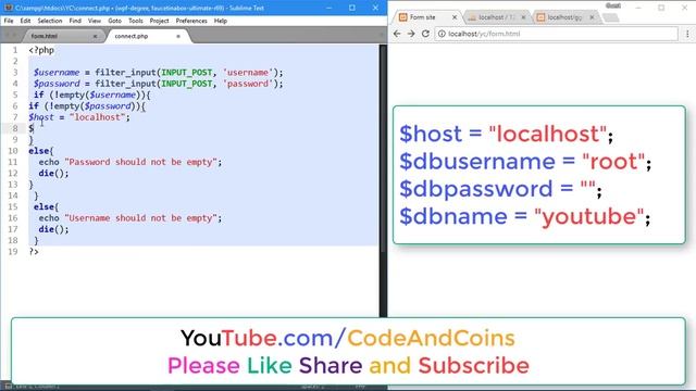 Connect Your HTML Form to MySQL with PHP: Step-by-Step Tutorial смотреть онлайн