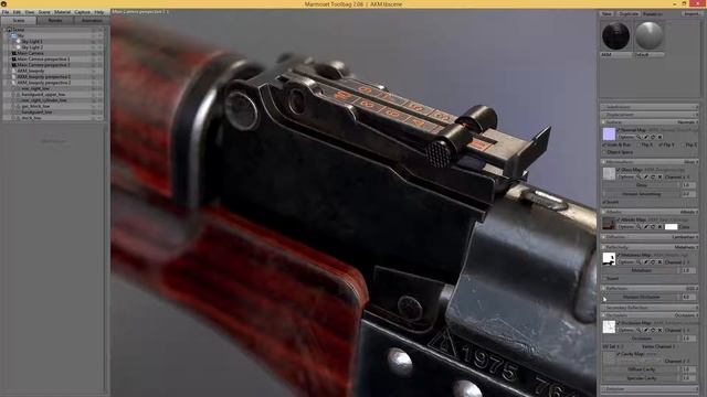 Chapter 5 AKM Marmoset Toolbag 2 Renders