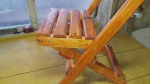 Складной стул своими руками.