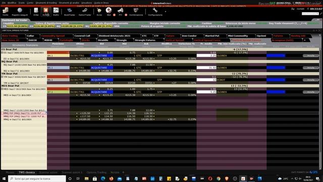 Mister Trader: Stocks, Options, Commodity Spread - Bear Put sul Future MNQ смотреть онлайн