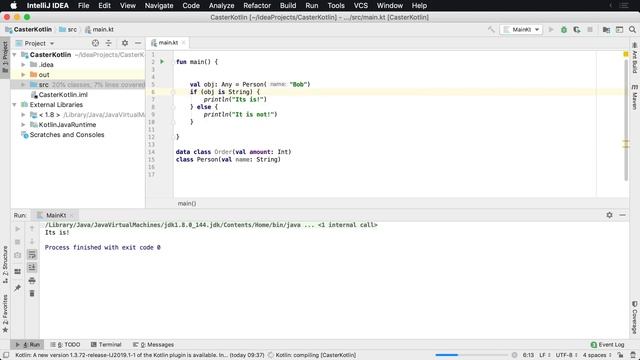 Kotlin Type Checking with the 'is' Keyword смотреть онлайн