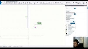 Tekla Structures //  Высотные отметки // Настройка сетки осей на разрезах