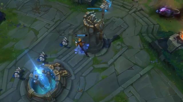 Нас ждёт новый Эзреаль довольно свеж. League of legends. смотреть онлайн
