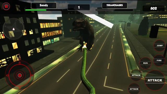 Angry Anaconda vs Dinosaur - Dinosaur Simulator 2019 Android Gameplay ?? смотреть онлайн