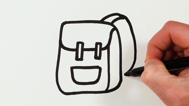 Рисуем фломастерами. Простой милый рисунок. Рисование для детей смотреть онлайн