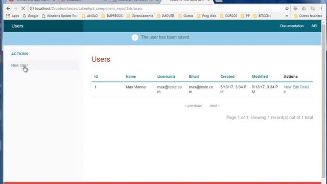Exportando registros do MySQL para XLS no CakePHP 3 смотреть онлайн