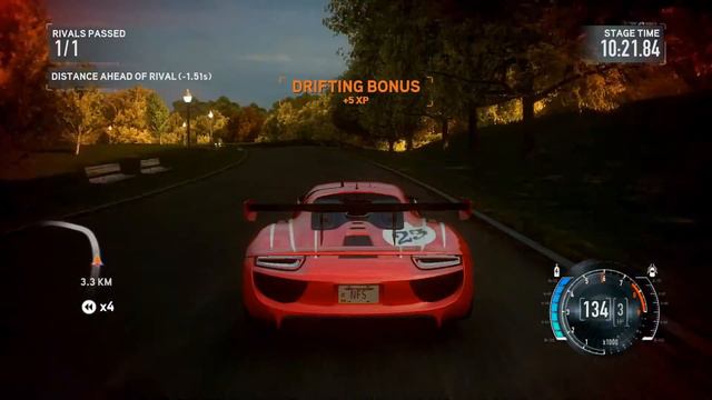 NFS The Run Mercedes Benz AMG vs Porsche 918 RSR.m2ts смотреть онлайн