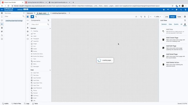 Consuming ORDS in Oracle Visual Builder смотреть онлайн