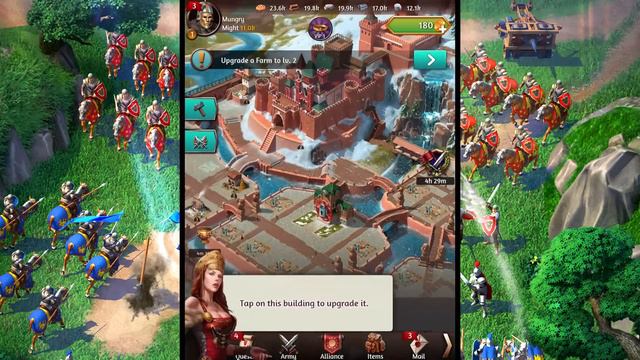 March of Empires Gameplay - King, Sultan, Tsar & Marshmallows!!! (iOS & Android) смотреть онлайн
