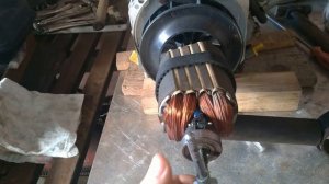 Как снять якорь с бензогенератора.