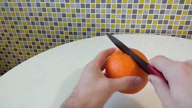 КАК БЫСТРО ПОЧИСТИТЬ АПЕЛЬСИН смотреть онлайн